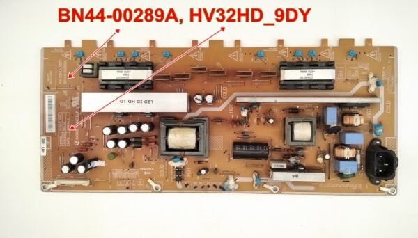 BN44-00289A, HV32HD_9DY SAMSUNG LE32B350F1W, LE32B360C5