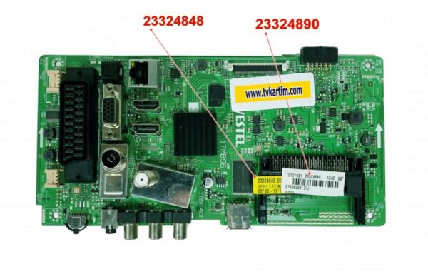 17MB96 , 23324890 ,23324848 32SC7690F MAÄ°N BOARD