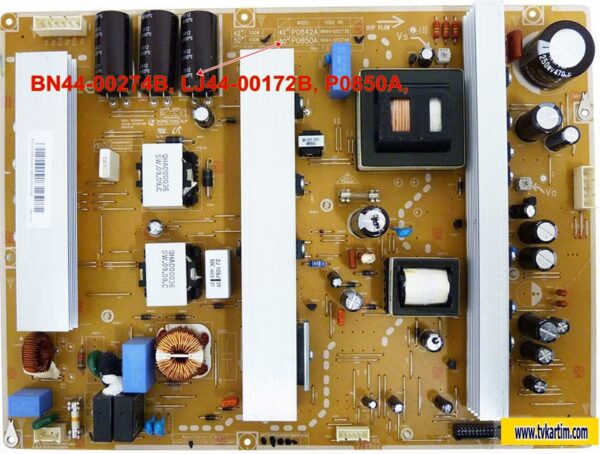 BN44-00274B, LJ44-00172B, P0850A ,Samsung PS50B430P2W POWER