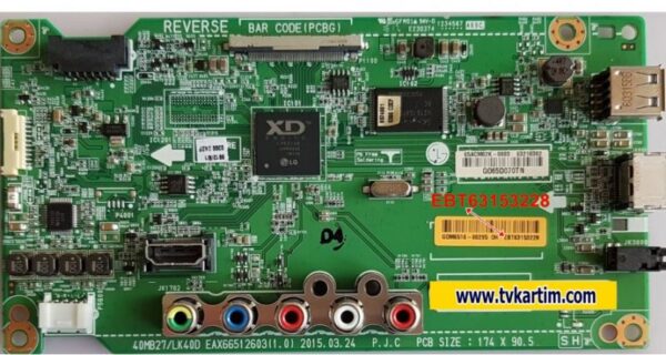 EAX66512603 (1.0) , EBT63153228, LG 40MB27HM-P. LG 40MB27HM,