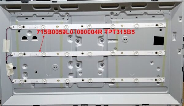 715B0059L01000004R 32phk4309 12 led bar TPT315B5