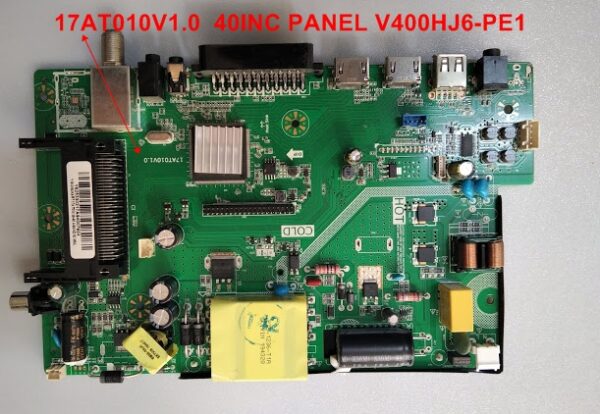 17AT010V1.0,AX40LEDA10 0202 ,PANEL V400HJ6-PE1