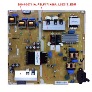 BN44-00711A, PSLF171X06A, L55X1T_ESM,SAMSUNG UE55H6400 power