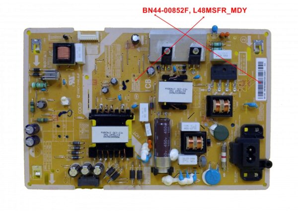 BN44-00852F, L48MSFR_MDY, UE40J5270DUXTK,UE40N5300AU, POWER