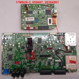 17MB26-3, 050607, 20394901,VESTEL PIXELLENCE 42822 42 LCD