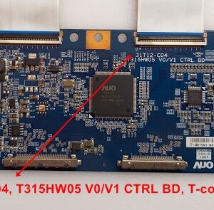 31T12-C04, T315HW05 V0/V1 CTRL BD, T-con board