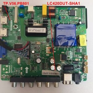 TP.V56.PB801 ,LC430DUT-SHA1 ,REDLINE 43EX6543 ANAKART