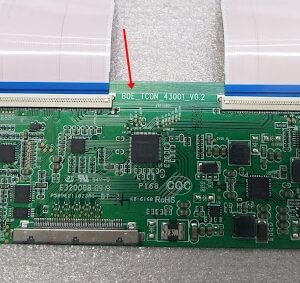 BOE_TCON_43001_V0.2 A43L 5845 4B, B43L 6945 5B Tcon Board