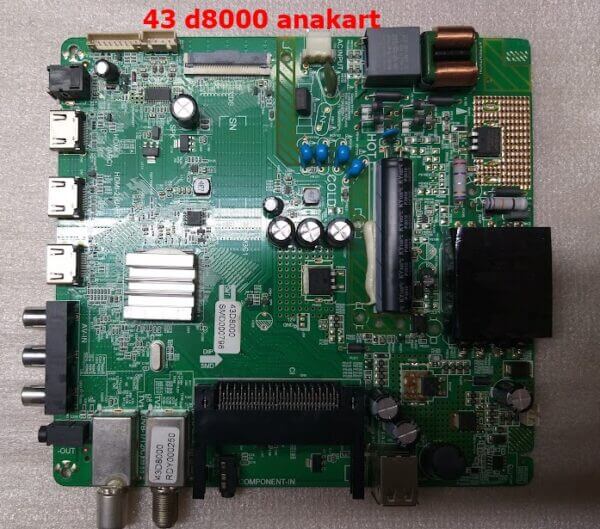 Dijitsu 43D8000 ANAKART ,4715-3663M3-A3233K01