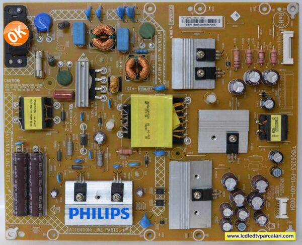 715G6353-P01-001-002H,PLTVDP331XAU1,40PFK4309-12 POWER BOARD
