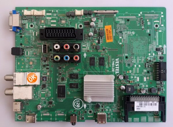 17MB120, 23369151, 10105980 , 23369152 ,43UB7750, MAIN BOARD
