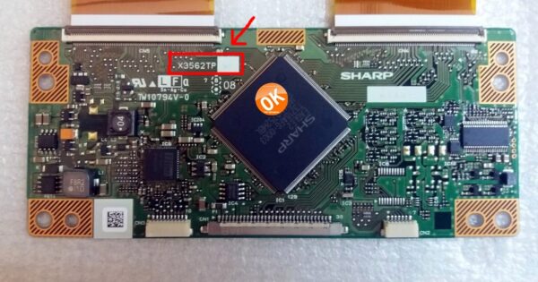 X3562TP XF SHARP LK315T3LZ54 T CON BOARD