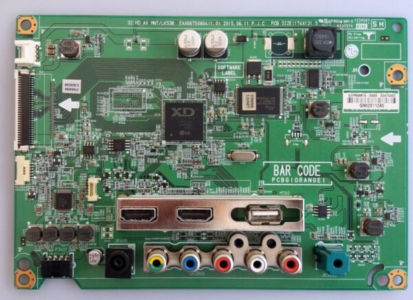EAX66750804 1.0 , 32MB17HM-B ANAKART , 62PMAM14-0009
