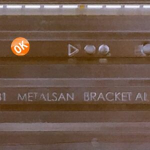METALSAN BRACKET AL 43331,17ELB43ULR1 7020PKG 58EA