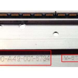 015B8000-A49-001-6734, V-6734-A49-10 ,TPT420H2-LE5 ,LED BAR
