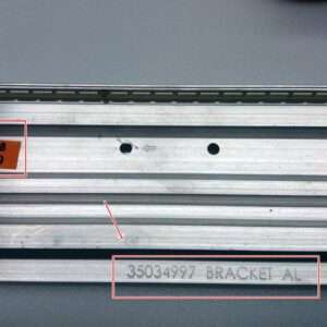 35034997 BRACKET AL, 17ELB49ULR2, 7020PKG 68EA L-Type r-type