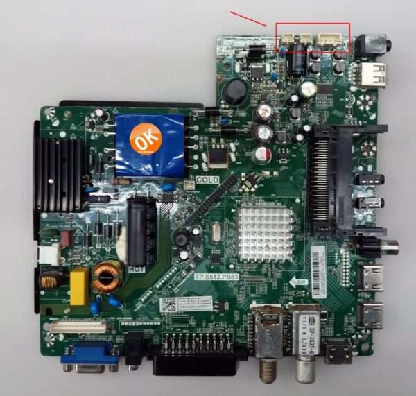 TP.S512.PB83 , SANYO LE82S1HMD ANAKART