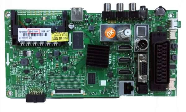 17MB110 , 23401399 ,VESTEL , 48FB7300 Ana Kart