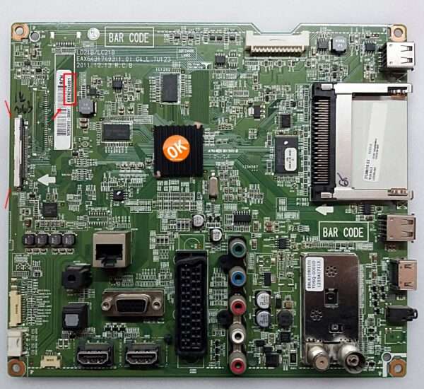 EBT62124001, EBR74498917, EAX64317403(1.0) , LG 37LM611S