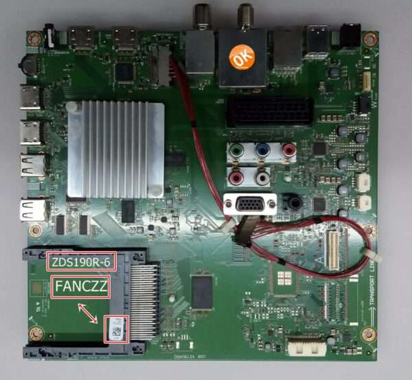 FANCZZ , ZDS190R-6 , B65-US-9498 A65-US-9498 ANAKART