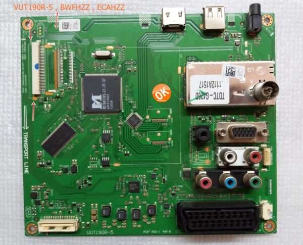 VUT190R-5 , BWFHZZ , ECAHZZ , PANEL LTA320AP05