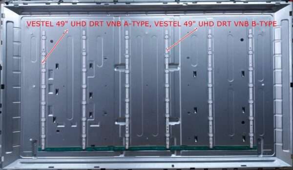 VESTEL 49 UHD DRT VNB A-TYPE, VESTEL 49 UHD DRT VNB B-TYPE