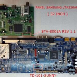TD-101-SUNNY , SN032LI-T1S ANAKART , STV-8001A REV 1.1