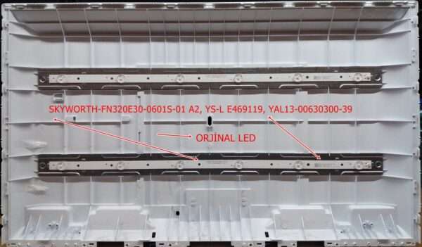 SKYWORTH-FN320E30-0601S-01 A2, YS-L E469119, YAL13-00630300
