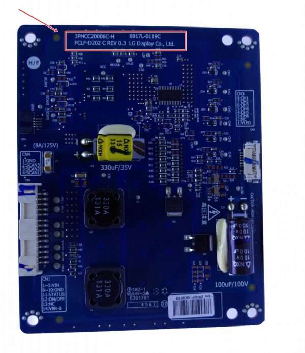 6917L-0119C, 3PHCC20006C-H, PCLF-D202 C REV 0.3
