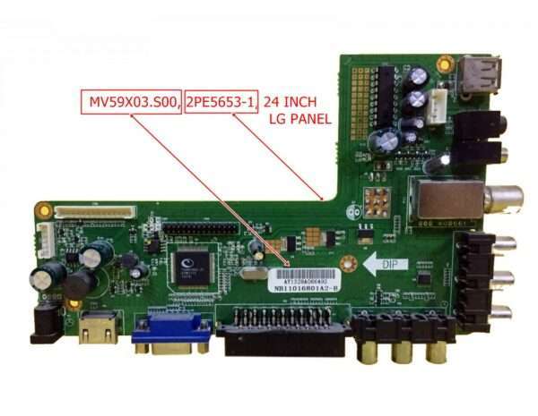 MV59X03.S00, 2PE5653-1, 24 INCH, MAıN BOARD