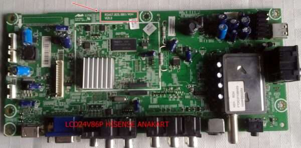 RSAG7.820.1861 ROH VER.D , LCD24V86P HıSENSE ANAKART