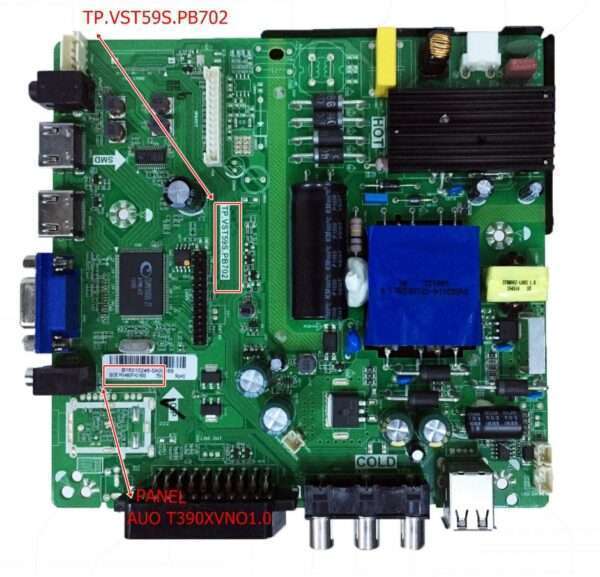 TP.VST59S.PB702 ,AX039LDV59-M, Axen AX039LDV59-B ANAKART