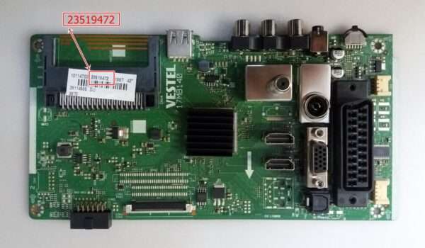 23519472 , 17MB140 , HI-LEVEL 43HL560 ANAKART MAIN