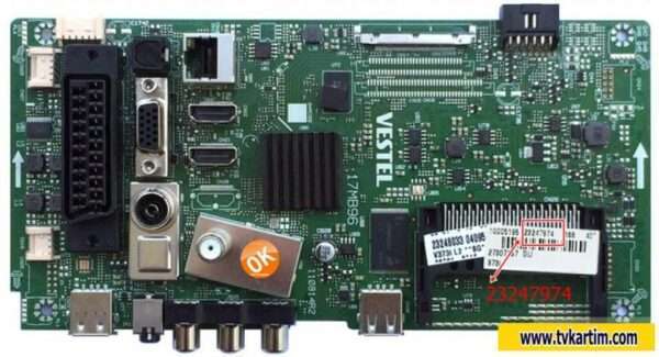 23247974, 23247975,17MB96,23286113, 23286114 40NX600 ANAKART