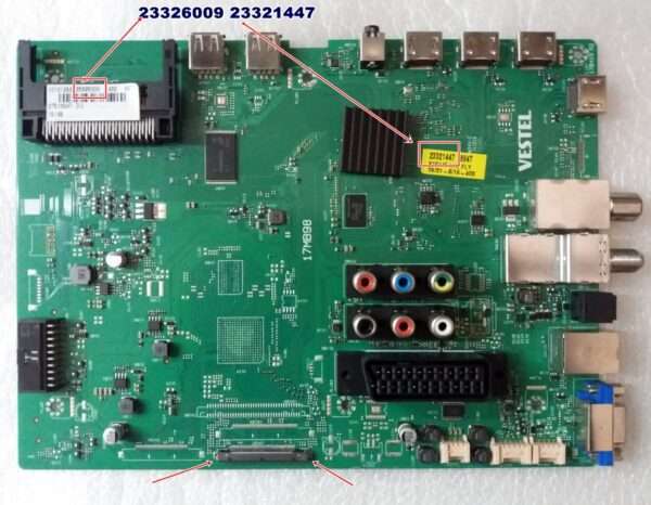 17MB98,23326009,23321447 ,VESTEL 55FA8500 55HL690 MAIN BOARD