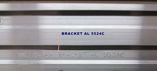 BRACKET AL5524C , AL 5524C ,17ELB55SLR0 7020PKG 74EA R-TYPE