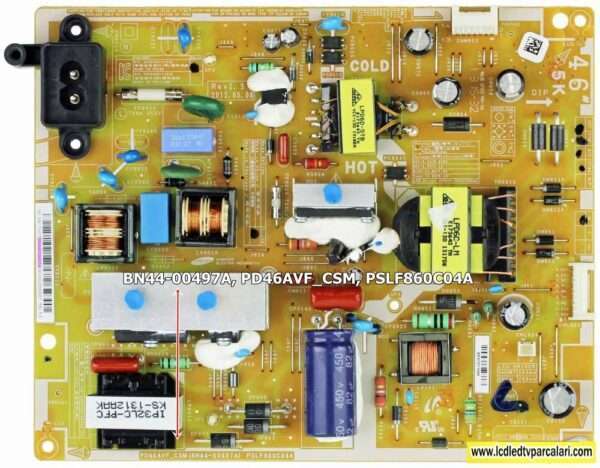 BN44-00497A, PD46AVF_CSM, PSLF860C04A ,UE46EH5000 POWER