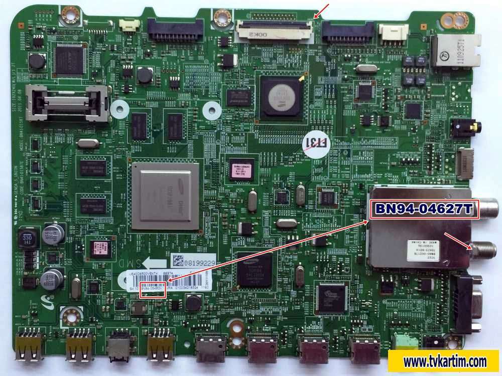 BN94-04627T,BN41-01604A, BN94-04627 ,UE40D6200TSXZG ANAKART