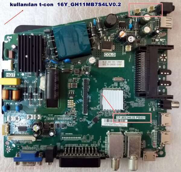 TP.MS3463S.PB801 , YU-MA-TU 32INCH
