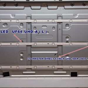 UF64_UHD_A L , LG INNOTEK DıRECT 43ıNCH UHD 1BAR 24EA TYPE