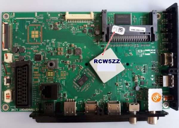 RCW5ZZ , ZG7190R-9 , munich GRUNDIG 32 CLE 6745 AP ANAKART