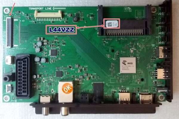ZNS190R-6, L44VZZ, CLE 5525 BG ANAKART Grundig 32VLE 5527