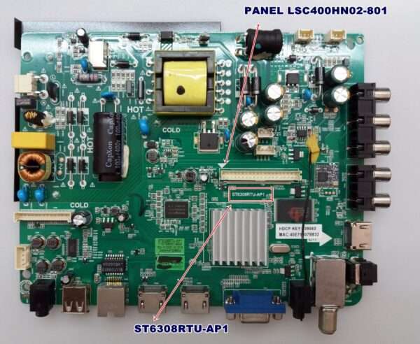 ST6308RTU-AP1 , PANEL LSC400HN02-801 ,890-M00-00E56