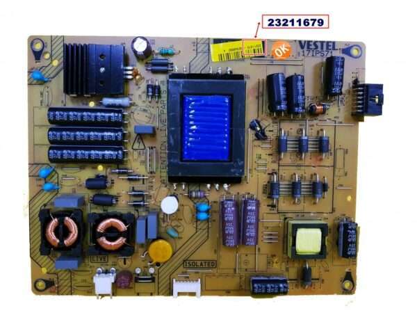 17IPS71, 23211679, VESTEL, 42", POWER BOARD