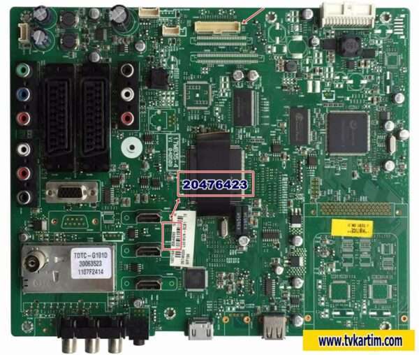 20476423, 17MB35-4, 060109 ,Vestel 52PF7012-52 ANAKART