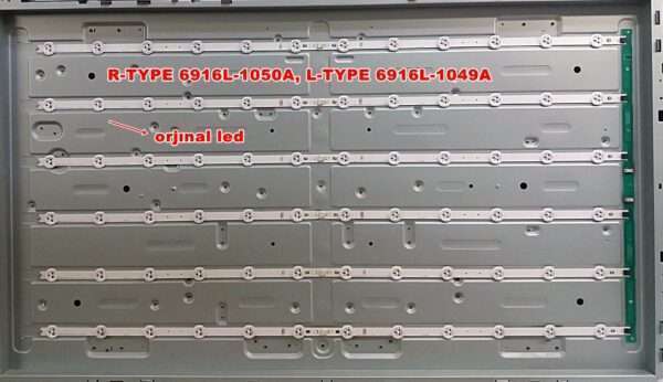 R-TYPE 6916L-1050A, L-TYPE 6916L-1049A ,LC420DUN led bar