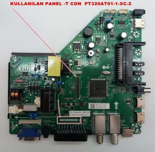 TP.MS3663S.PB818 ,PROFıLO 32PA200E ANAKART ,PANEL PT320AT01