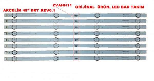 ARCELıK 49” DRT_REV0.1 ,ZVAHH11 , ZVA HH11 ,B49L8752 5S led